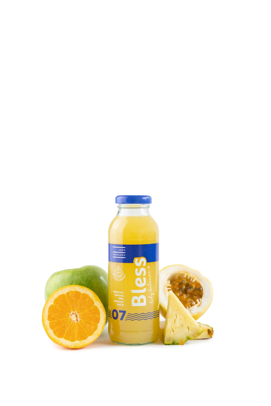 Bless 07 - Maracuyá, Naranja, Piña y Manzana