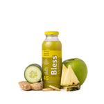 Bless 45 - Pepino, Espirulina, Manzana, Piña, Jengibre y Limón