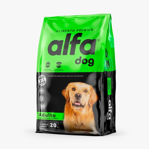 Alfa Dog Adulto Razas Medianas y Grandes